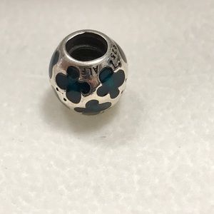 Pandora enamel butterfly bead